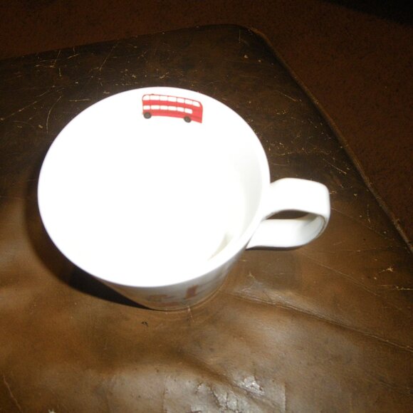 Grace Fine Ceramics London Location Coffee Mug Cup 12oz Red Bus Eye Tower Bridge - Picture 4 of 5